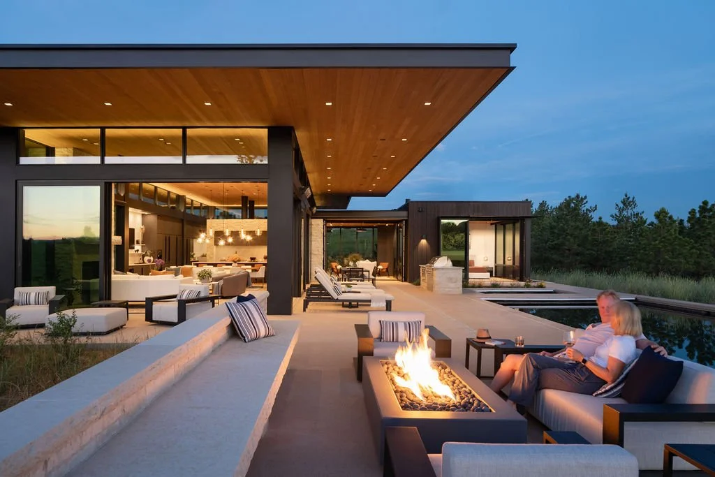 MaggiesFarm_SurroundArch-Exterior-NorthWest-Elevation-Pool-Twilight.jpg