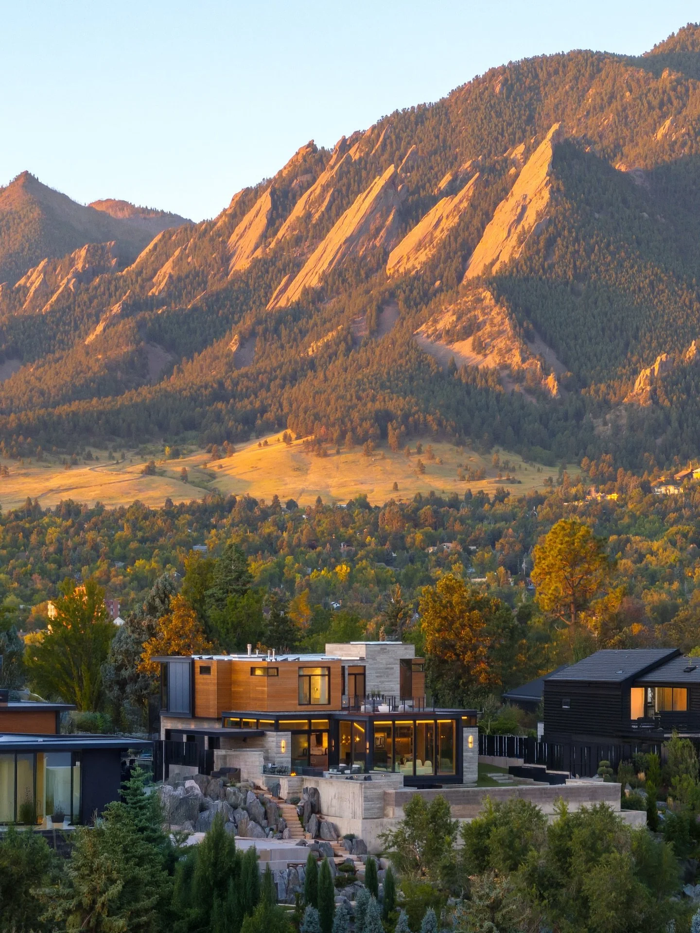 Sunset at Sunrise | Perched above the Boulder Valley, Sunset is the first to greet the morning sun, basking in the early alpenglow with the Flatirons. This rare vantage offers unobstructed views of the entire front range, from Golden to Fort Collins,