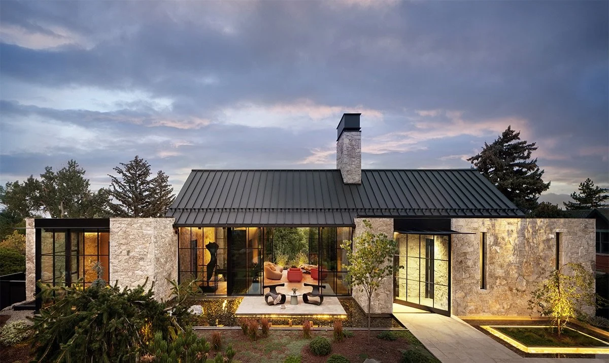 We are excited to finally share the full photoshoot of our newly completed project, Amani. 
This structure embodies the graceful harmony of stone, timber, glass, and steel.
Rooted in the owners&rsquo; dedication to a singular vision, this home was br