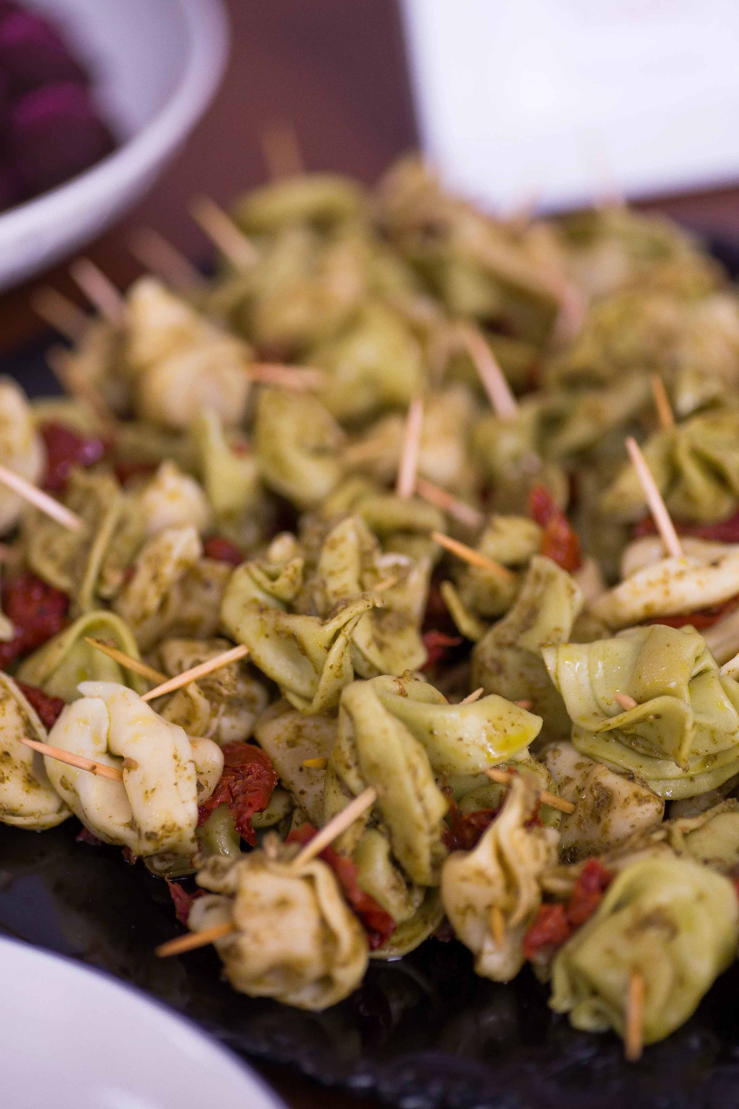 Pesto Tortellini Skewers | Get Recipe Here