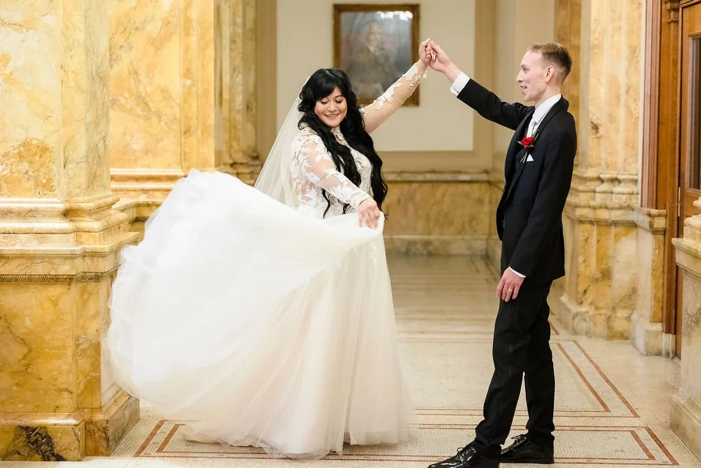 Marcus Performing Arts Center Wedding - Selene &amp; Alex