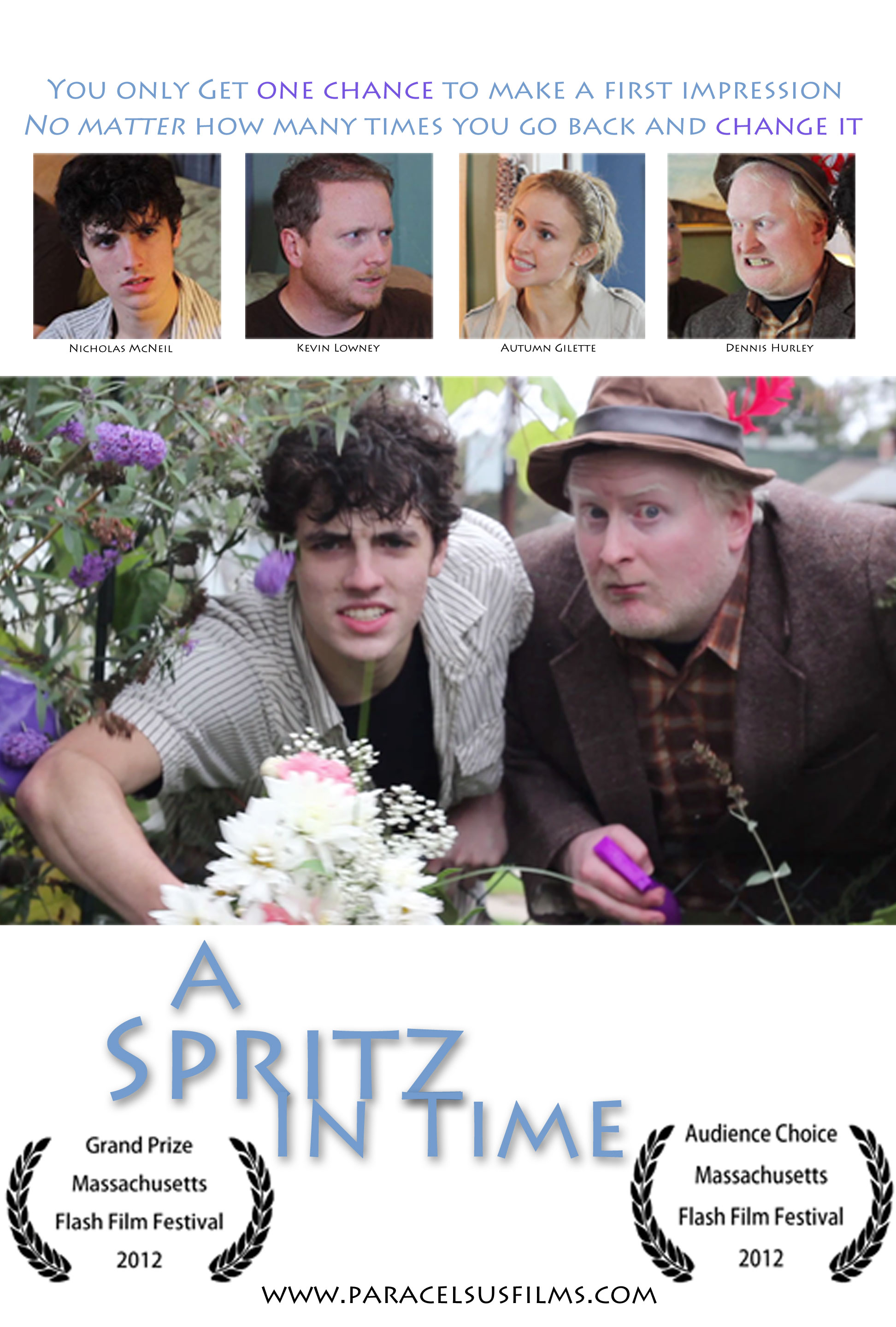 A Spritz in Time Marquee Poster