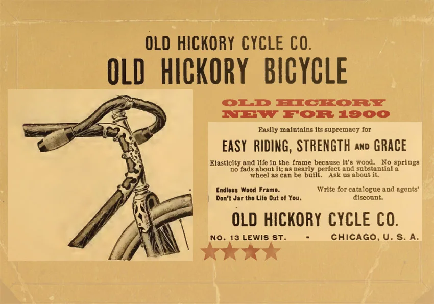 American Wood Bicycle Components 1896 - 1897