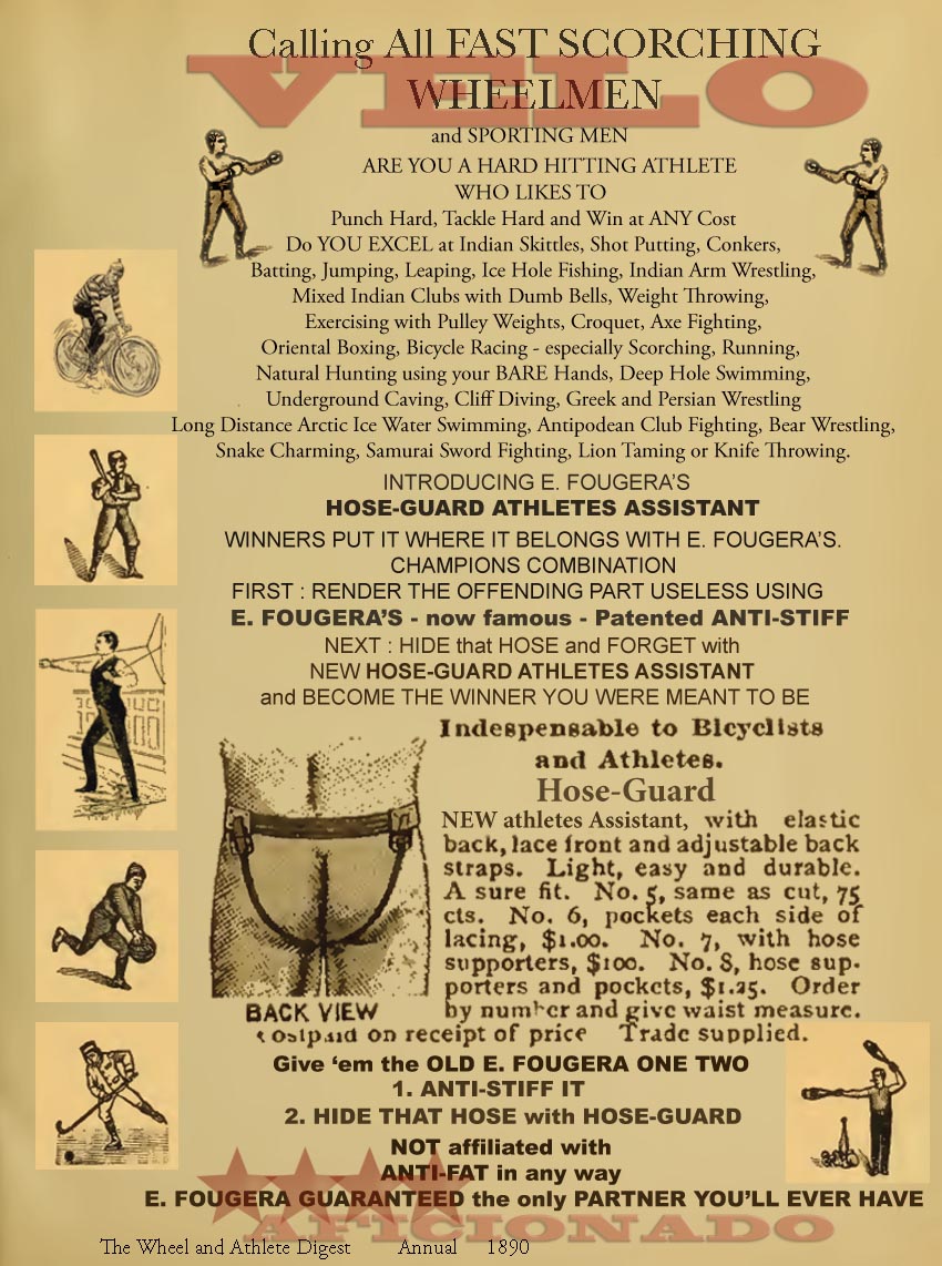 E Fougera's Scorching Wheelmen