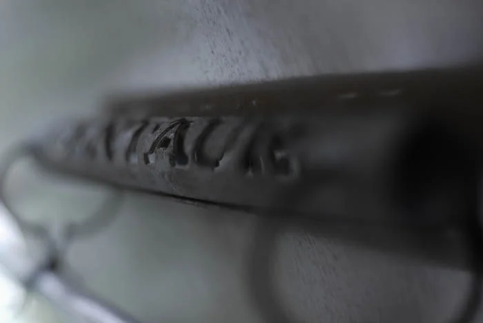Centaur bicycle frame painting stencil