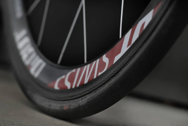 Goomah bike is shod with Schwalbe One tyres