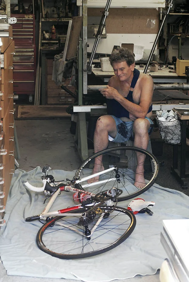 Joe posing the question. Can a bicycle cause the same grief as the loss of a relative or favourite pet.