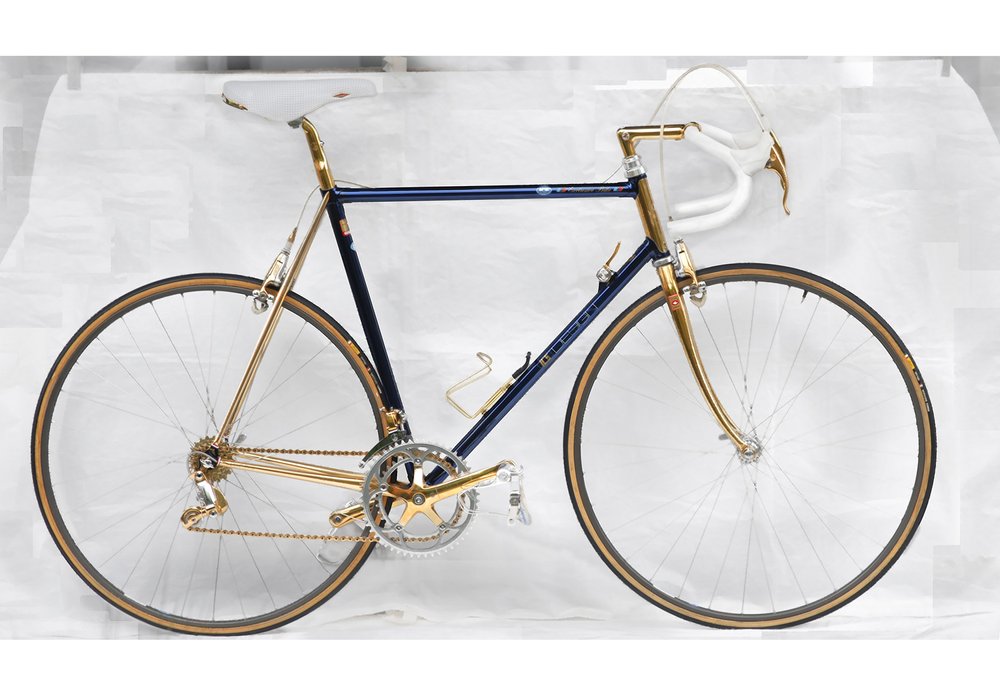ICS - Ital Cicli Systems - Exclusive Bike - Gold Plated Campagnolo