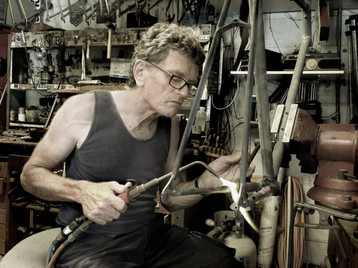 Joe Cosgrove from Cycle Design re-affirming that digging up old dogs can back-fire on you.