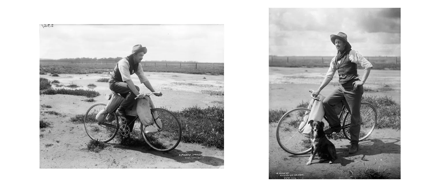 Australia's Bicycle Riding Shearers of the Early Twentieth Century
