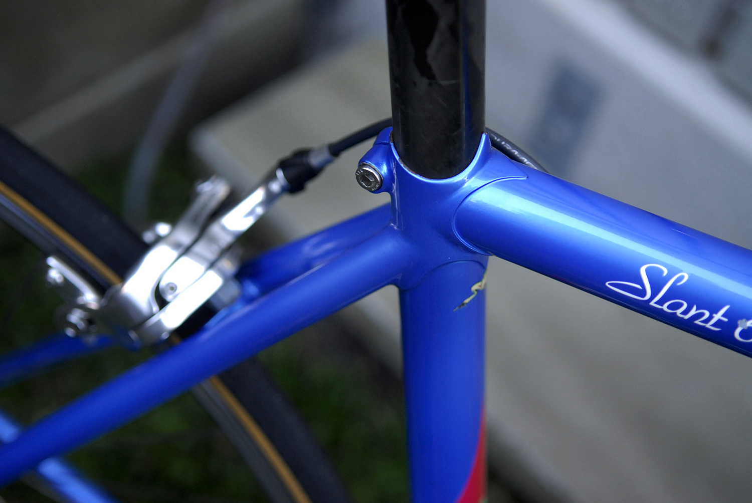 Llewellyn bike models have changed over the years. Today Darrell doesn't build using the Slant 6 name