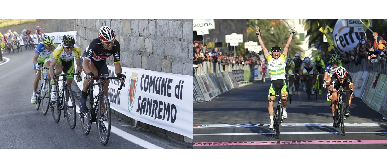 The Antipodean Cone of Silence and Milan San Remo Professional Bike Race