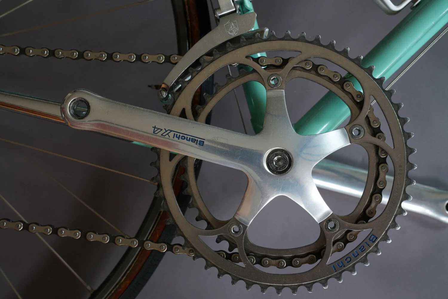 bianchi x4 specialissima cranks.JPG