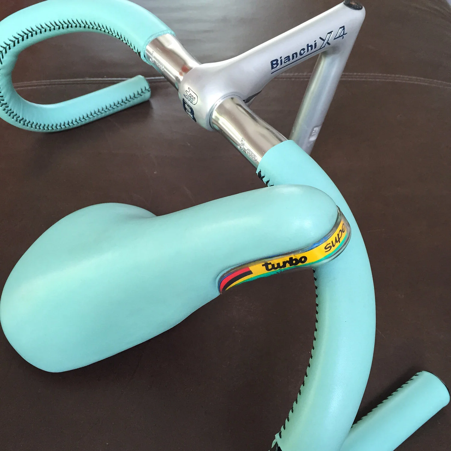 Saddle Velo Celeste Bianchi Celeste Saddle Shop