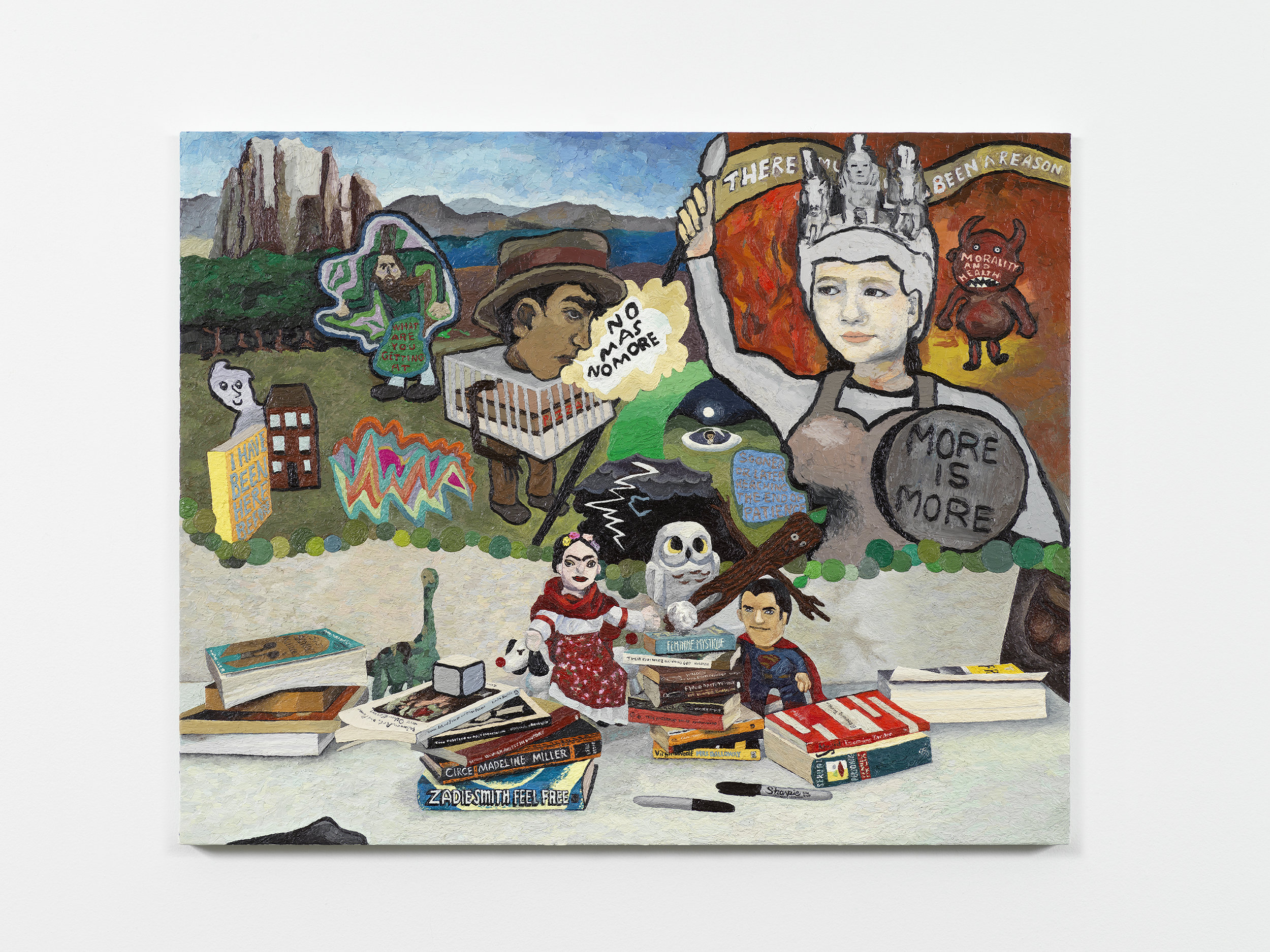 Dream of Interpretation: Summer, 2018, oil on canvas, 24"x30"