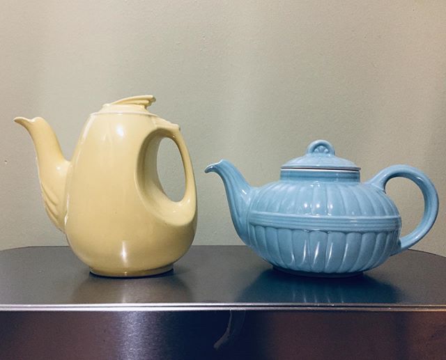 Tea for two and two for tea.... ❤️ #hallchina