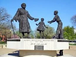 Mary McLeod Bethune Statue in Lincoln Park in Washington, DC