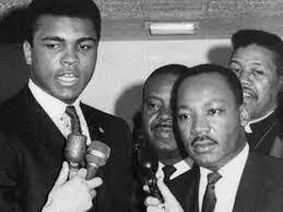 Muhammad Ali and Martin Luther King, Jr.