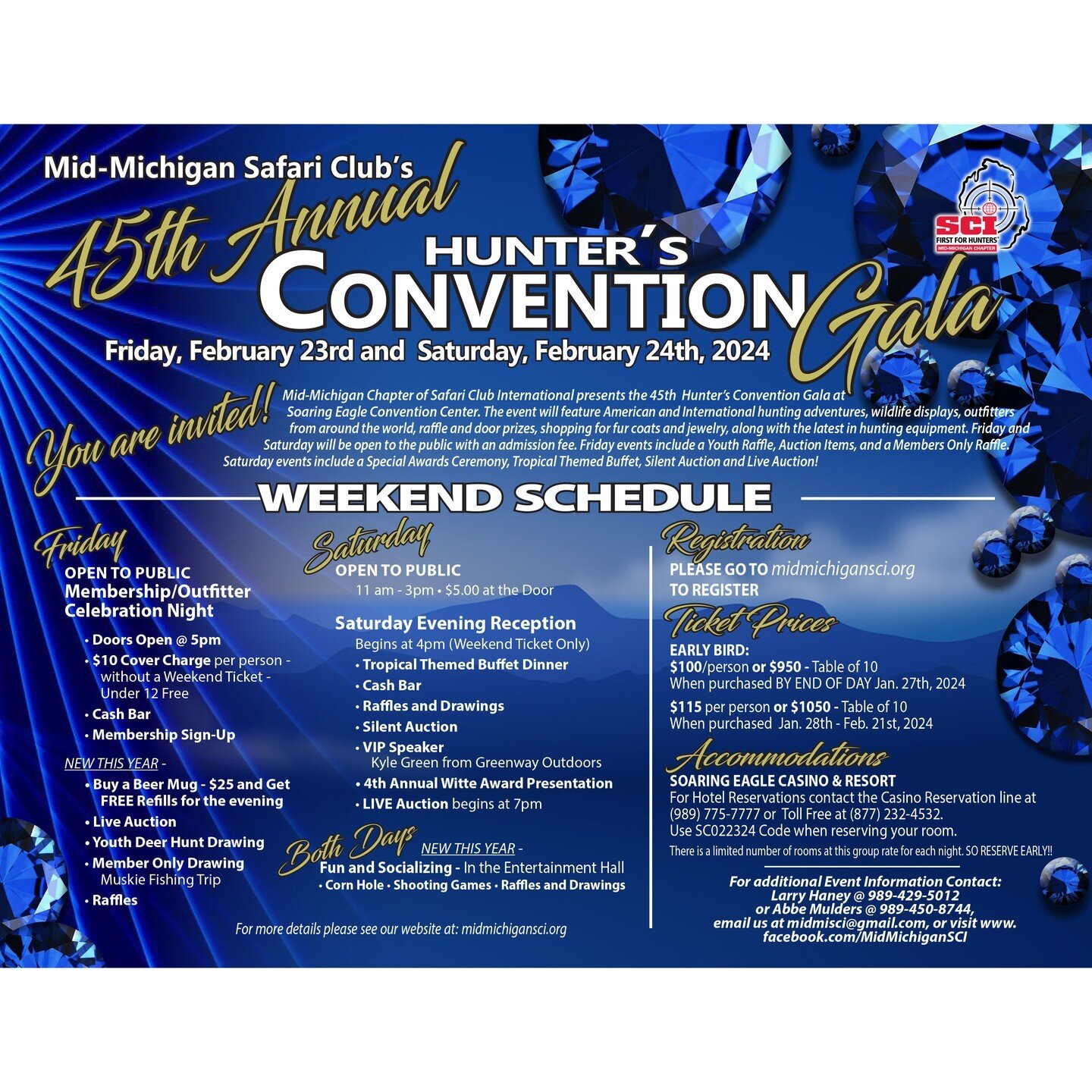 Get Your Hunter's Convention Tickets before the Early Bird Special Expires!