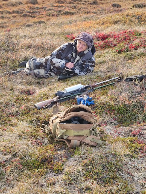 Mary just ate wild cranberries while they took care of Don's caribou.PNG