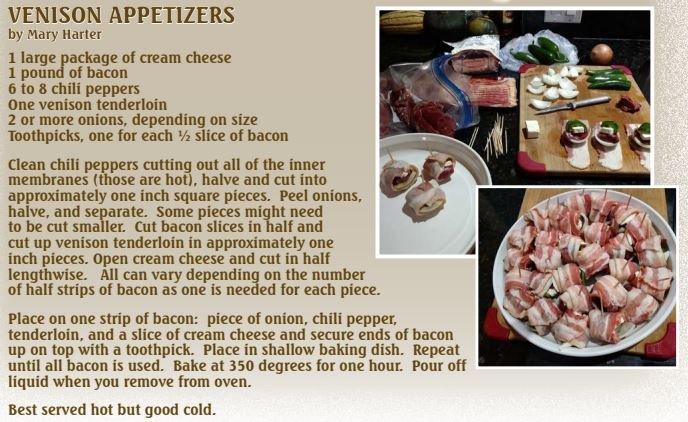 Venison Appetizers.JPG