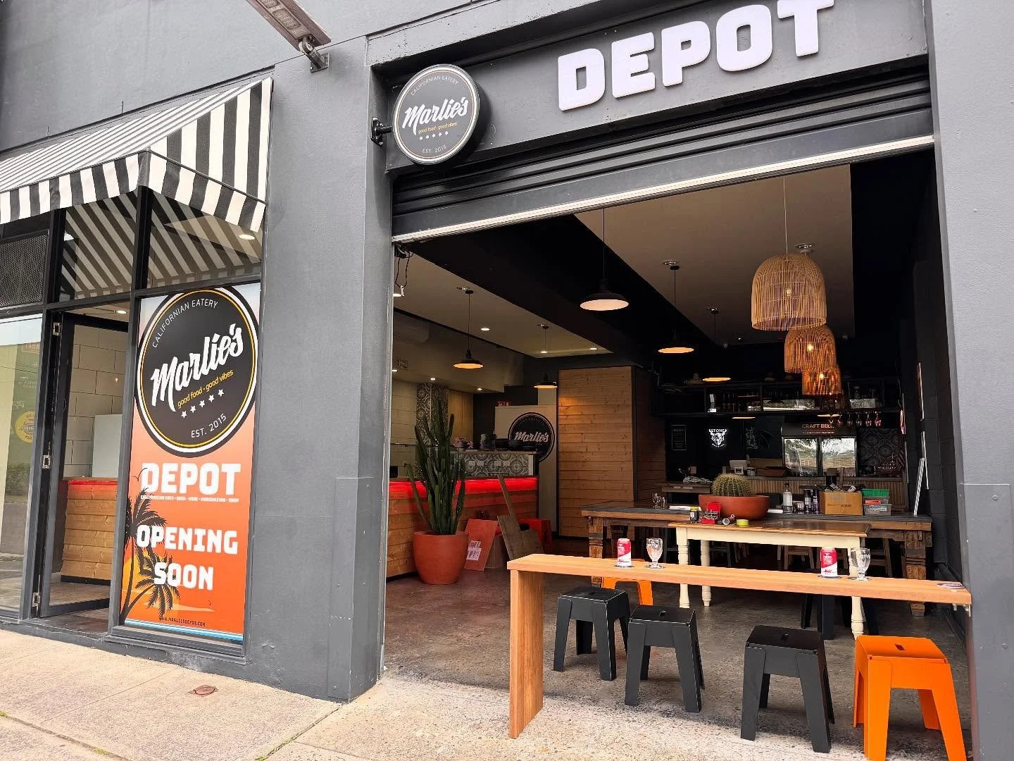 No dinner plans? You have now!

Marlies Depot in Brookvale now open! 
If you love good vibes with cali eats and margaritas then let&rsquo;s go! 

Jump over to our website in our bio and book a spot. We will look after you like legends that you are. 

