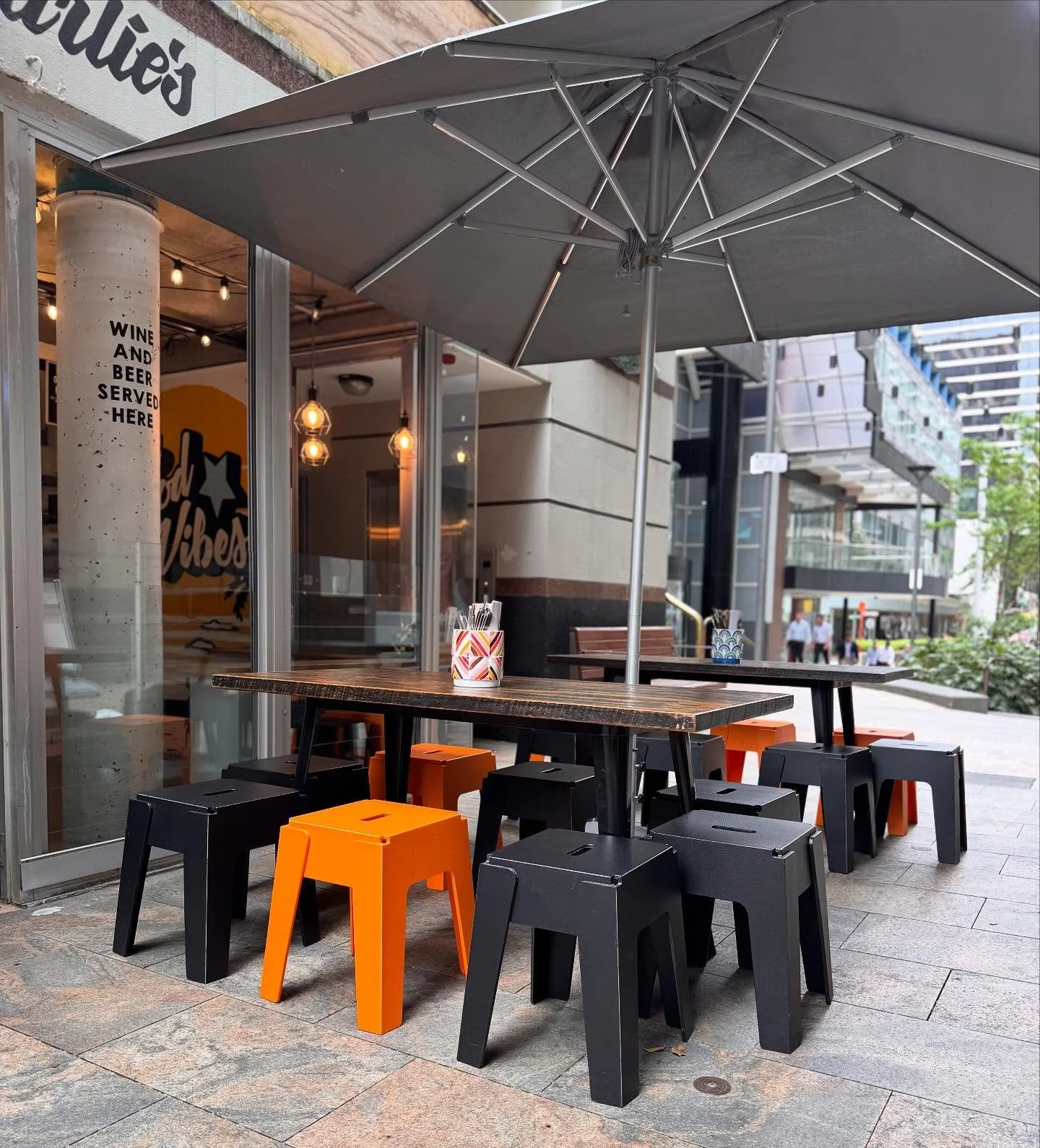 This is the place to sit for Lunch in North Sydney. 

North Sydney&rsquo;s only Californian eatery. 
You can even have a  sneaky nice cold craft beer or wine with your Marlies lunch! 😁

#goodfood #goodvibes #northsydney #lunch #food #foodporn #beer 