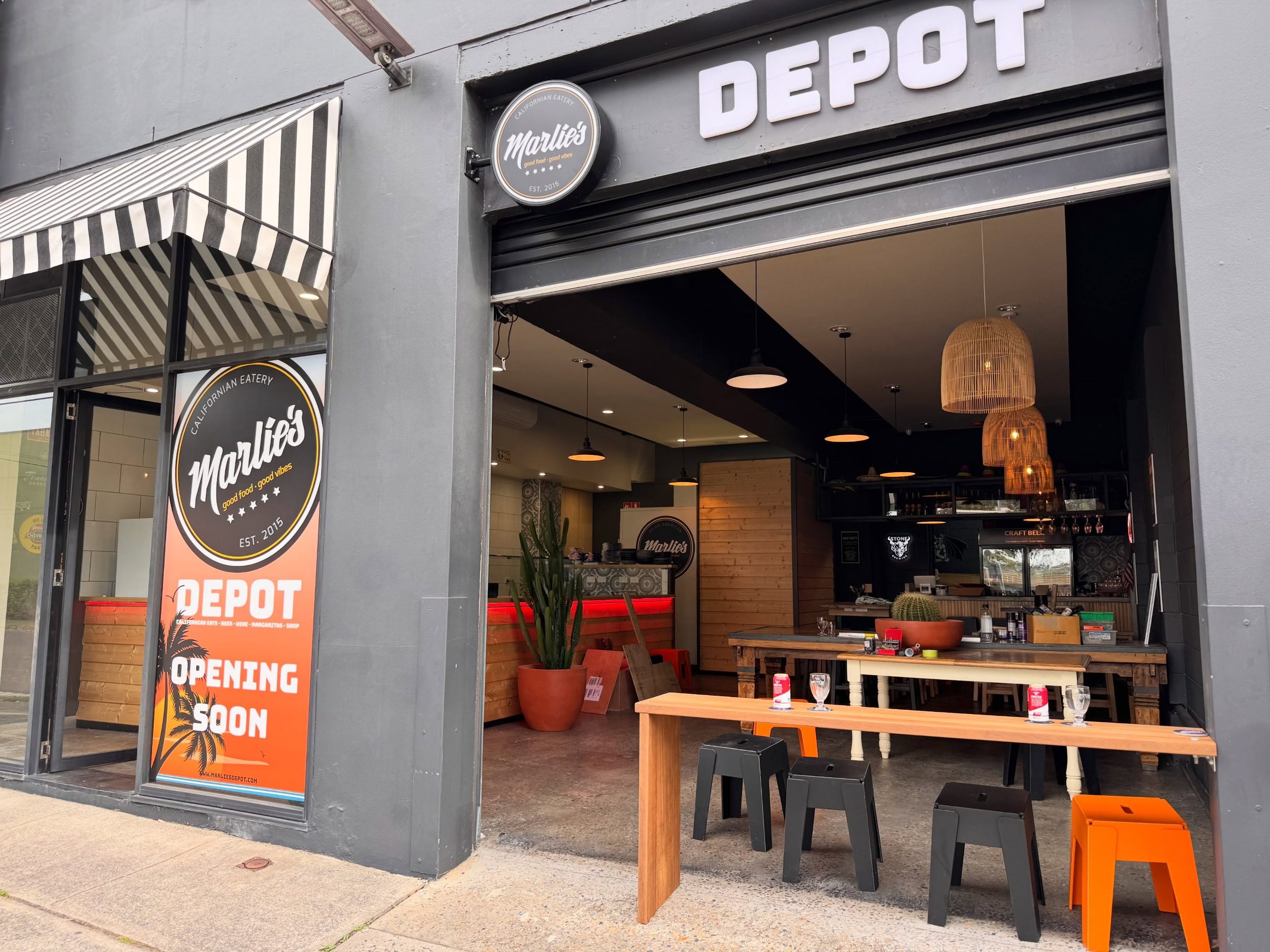 Marlie's Depot Brookvale

NOW OPEN TUESDAY TO FRIDAY - 10am till 2pm.
Also Friday and Saturday nights from 6pm.

11 ADA AVE BROOKVALE.
Cali / Texan BBQ FOR LUNCH!!

#brookvale #brookvaleeats #northernbeaches #americanbbq #calibbq #sydneybbq #marliesd