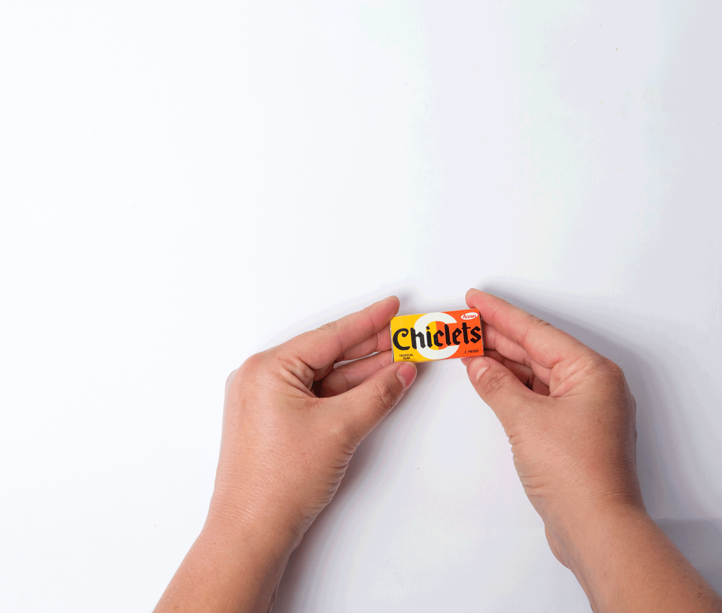 Chiclets Packaging GIF.gif