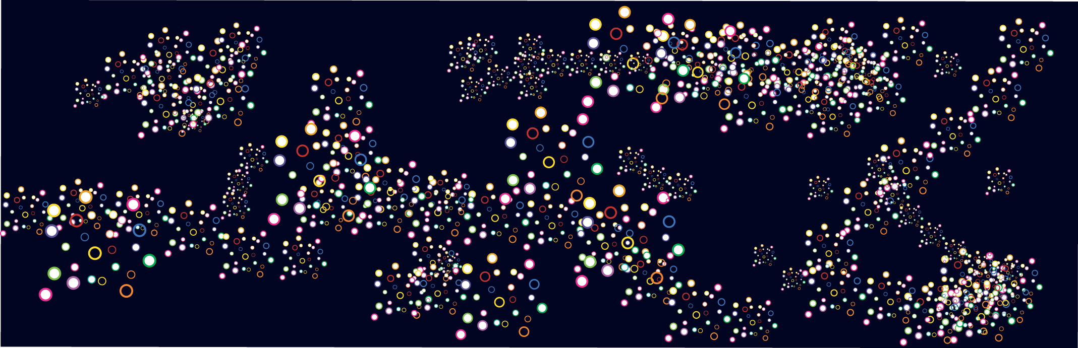 The patterns are not a one-to-one mapping of individual steps. 