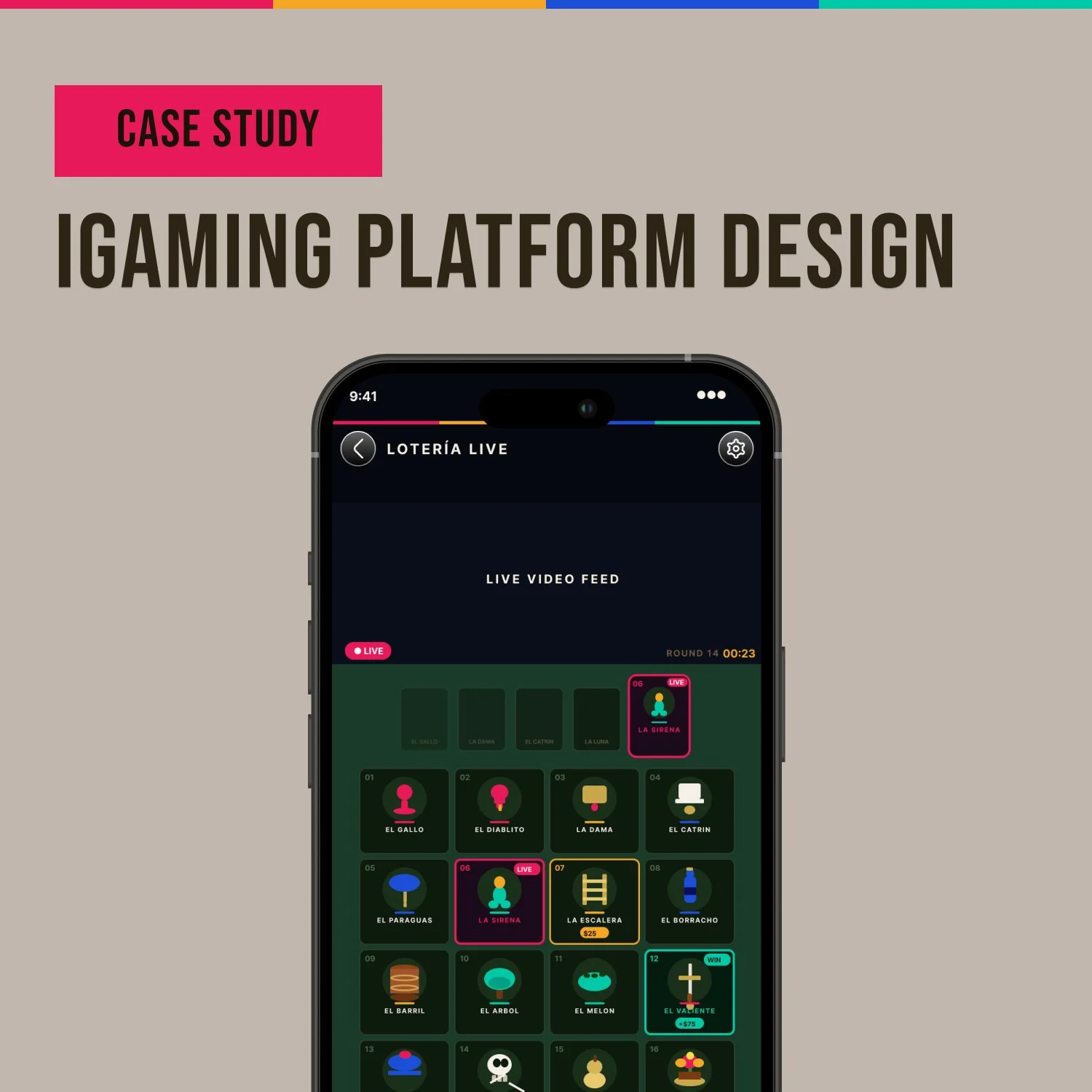 iGaming Platform - Design Leadership