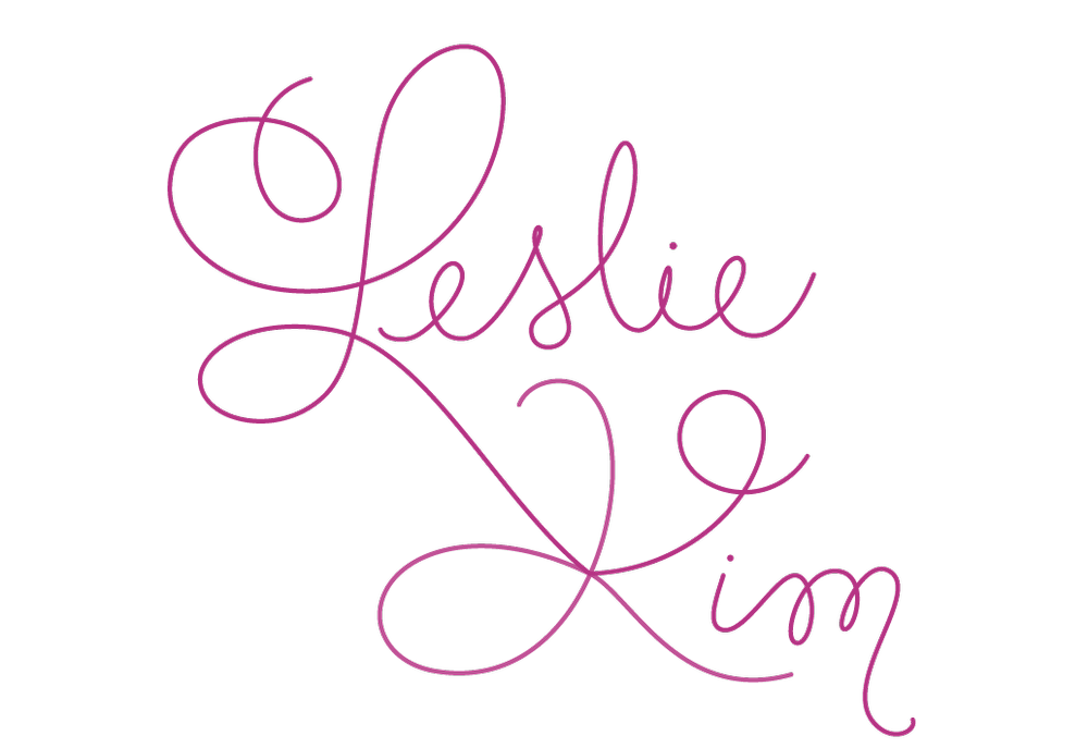 Leslie In Cursive The Name Leslie In Cursive