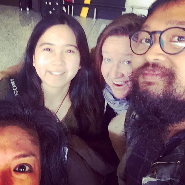 Yaaay welcome to Australia!! Happyland director @martidesu and the lovely Akie have arrived!