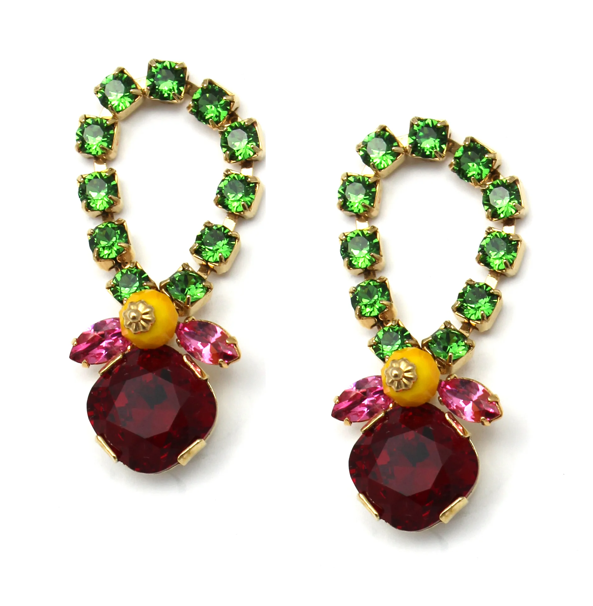 165FR Botanical Loop Earrings - FernRuby.jpg