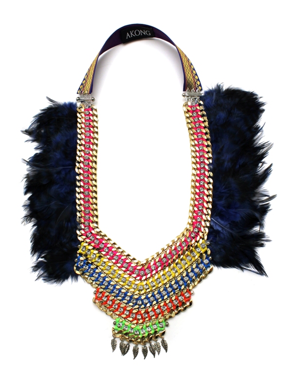 080 Feather & Crystal Technicolour Necklace.jpg