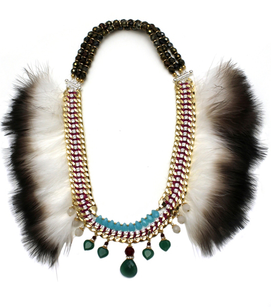 083 Two-tone Feather Crystal Necklace.jpg