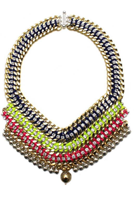 089T Crystal Multicolour V Necklace - Techni.jpg