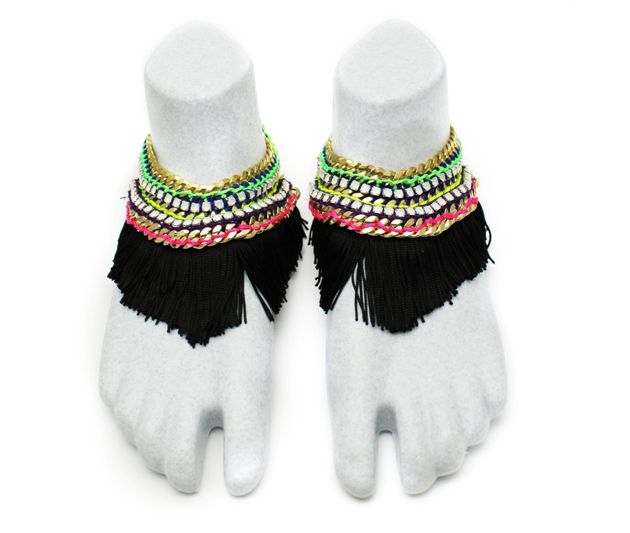 096 Black Fringe Technicolour Foot Embellishment [2].jpg