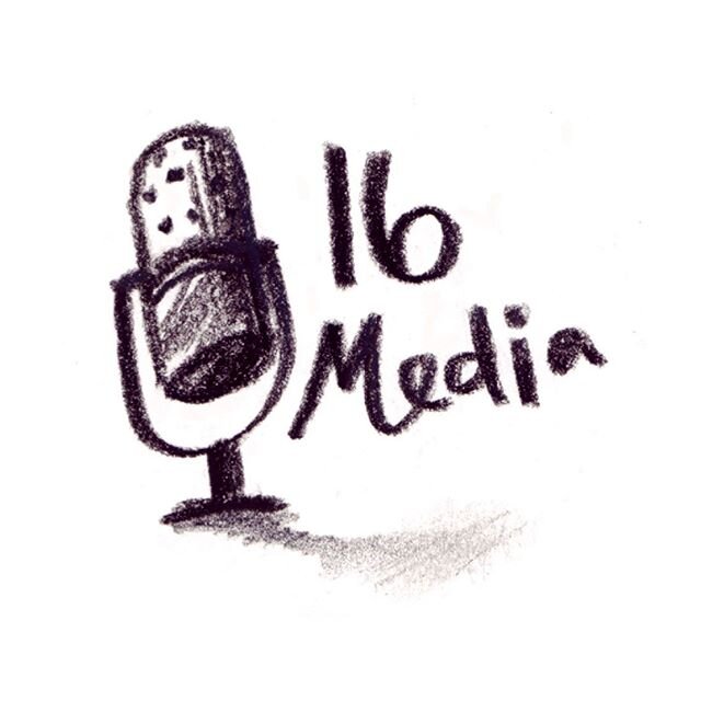 Lovely #logo job
.
.
#illustration 
#illustratedlogo 
#charcoaldrawing 
#media 
16media.co.uk