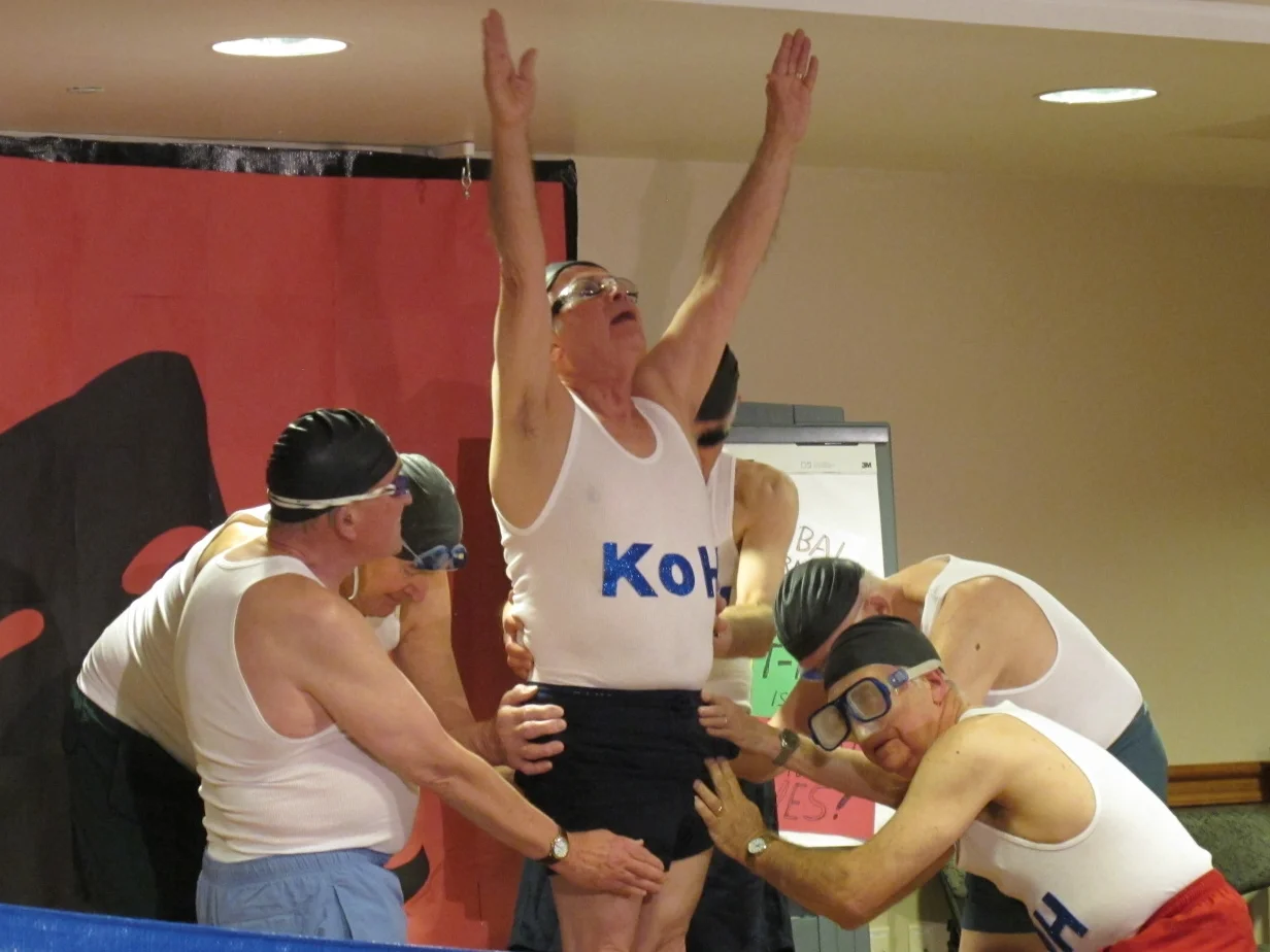 Gala water ballet class skit 