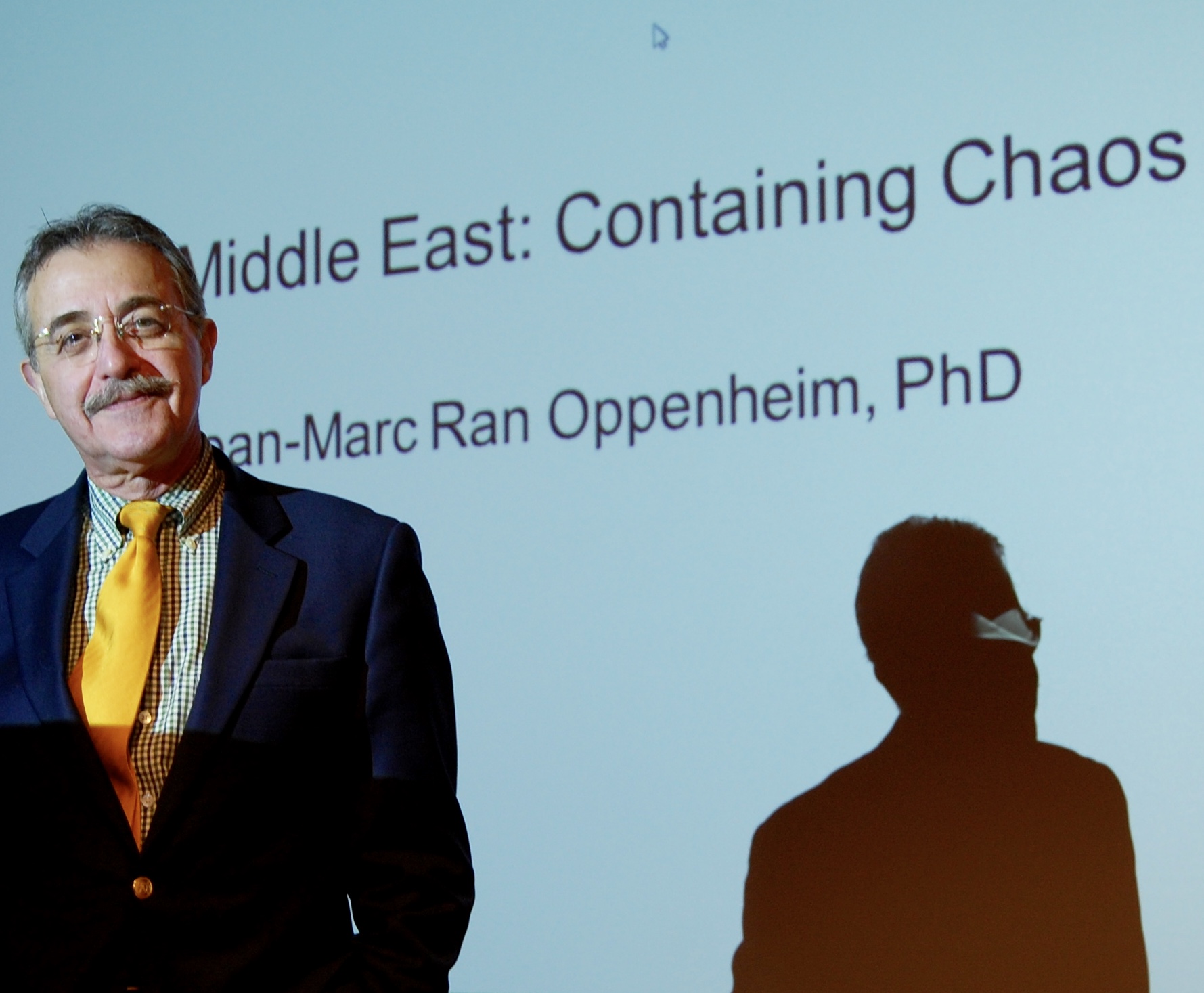 Professor Jean Marc Oppenheim's course on the Middle East: Containing Chaos