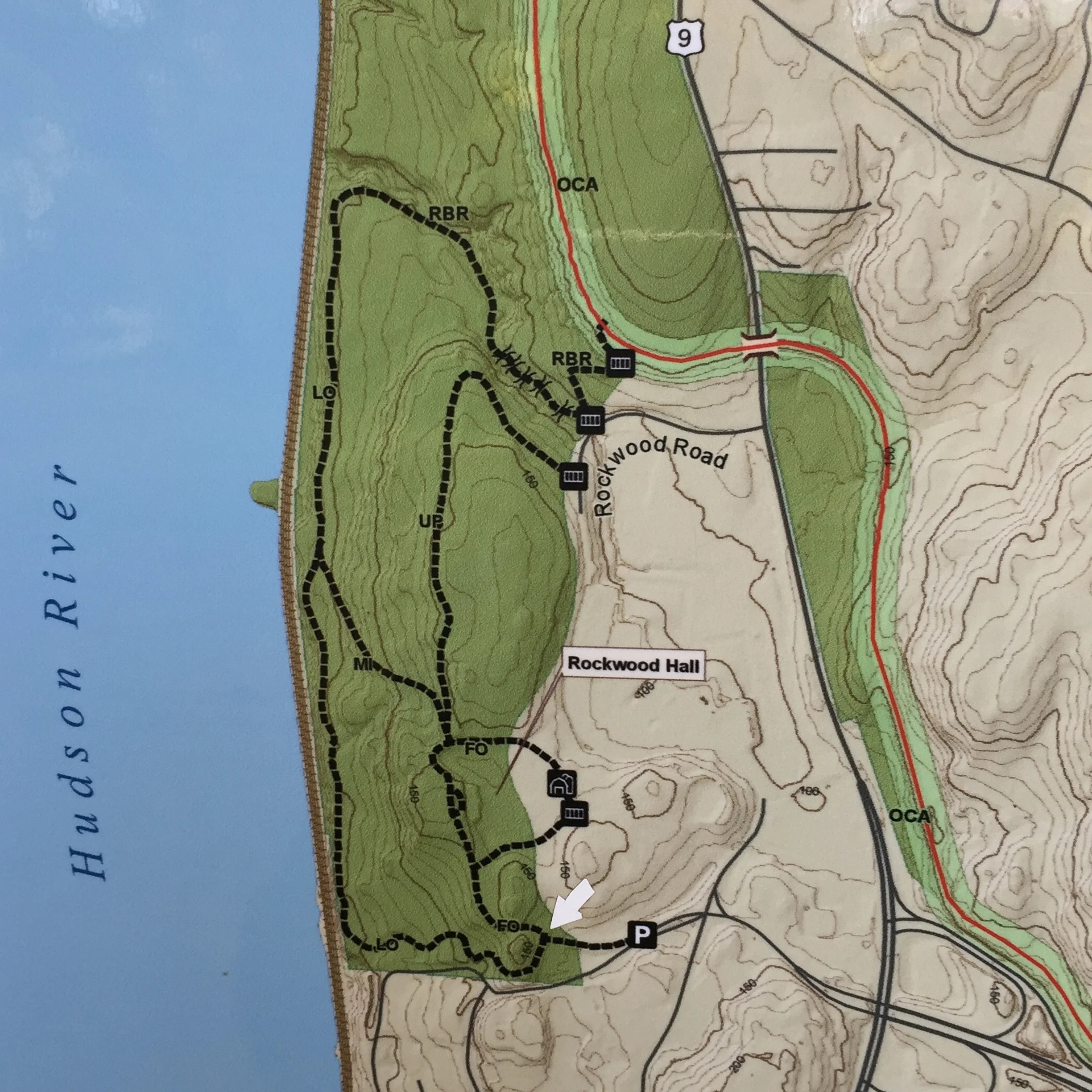 Map of Rockwood Park