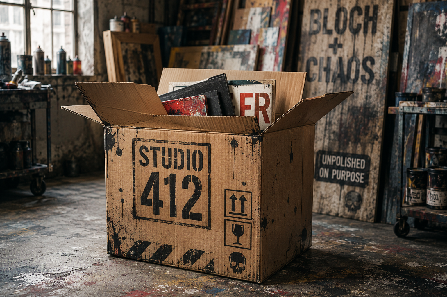 STUDIO 412 ARTIFACT BOX by JOE BLOCH