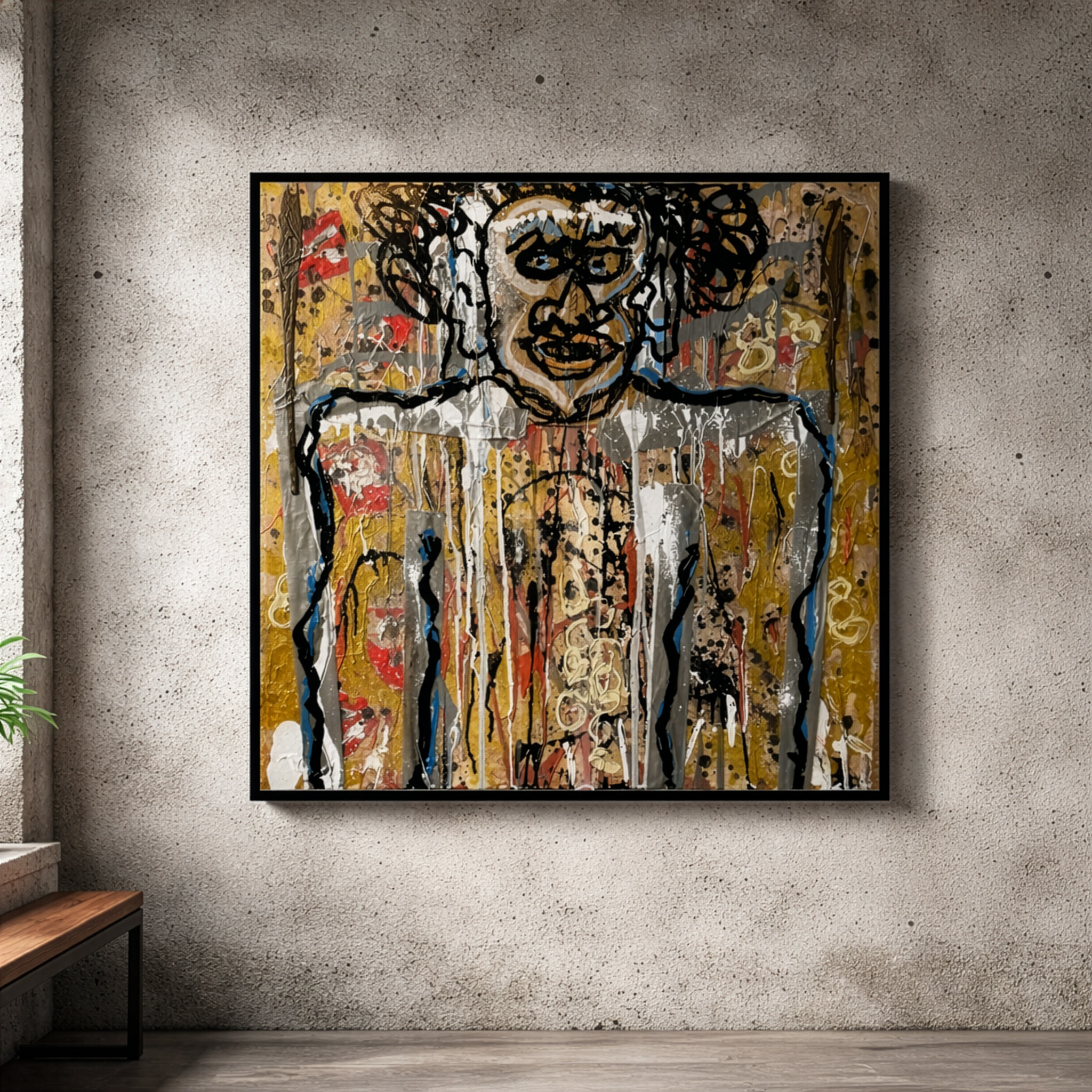 FRIED GOLD 30x30