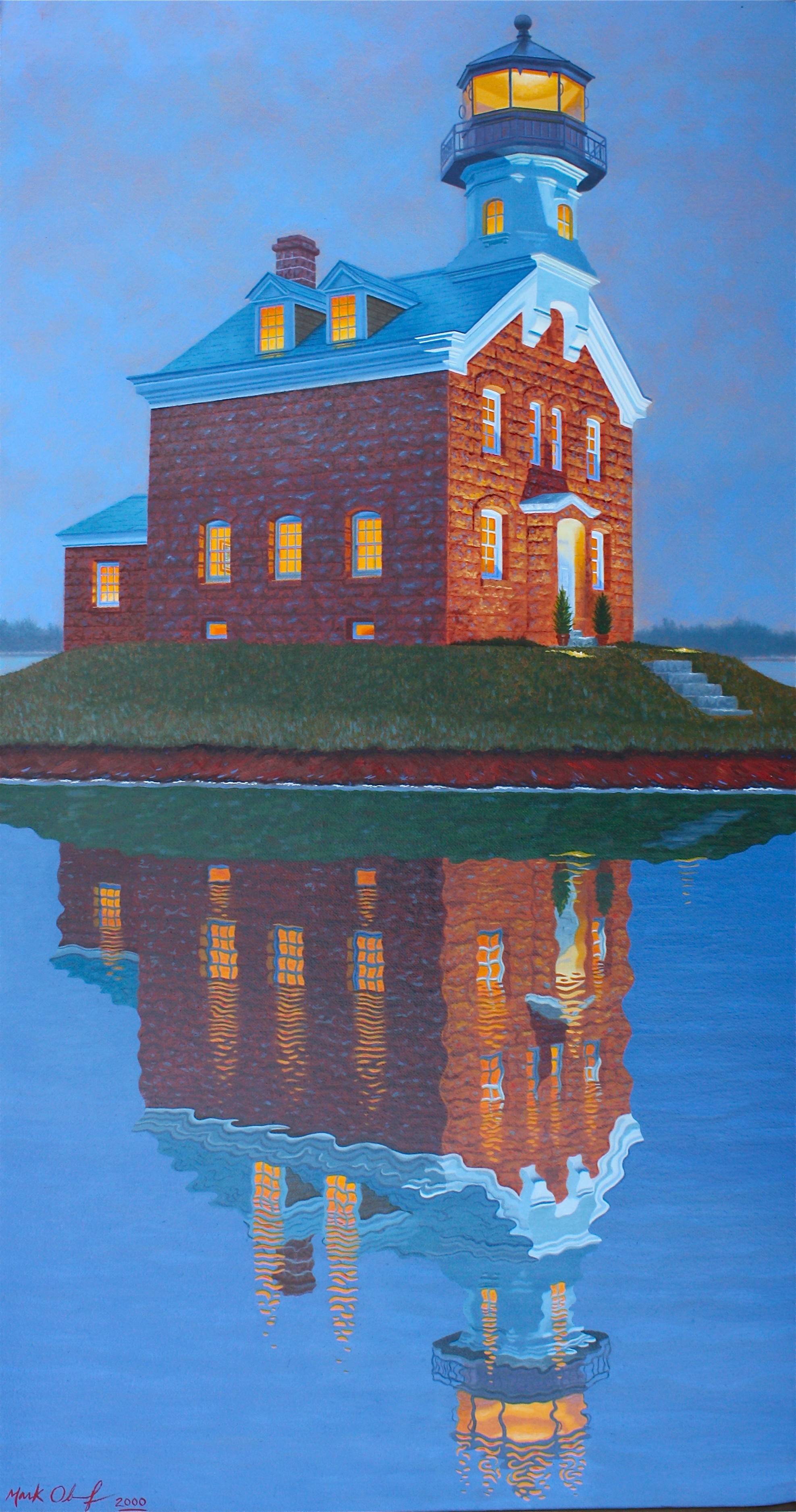 SHEFFIELD ISLAND LIGHT - NORWALK, CT