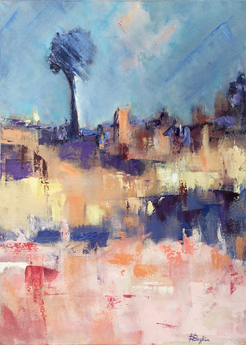 Mattino – 50x70cm, Acrilico su Tela