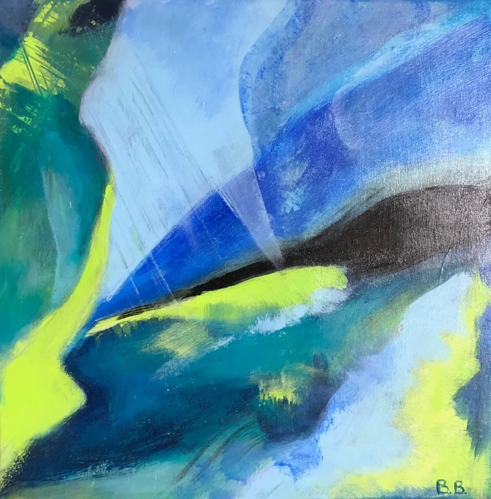 INCONTRI, 2018, 40x40 cm, acrilico su tela