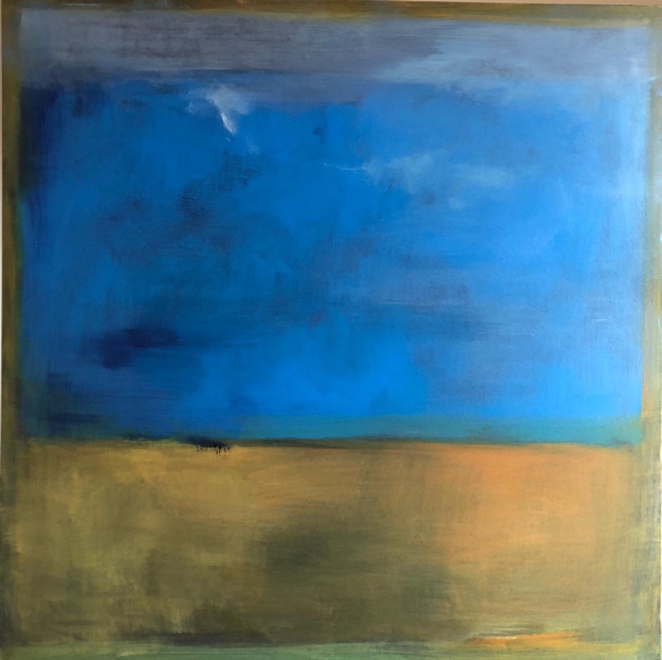 Rapsodia, 2019, 80 x 80 cm, acrilico su tela