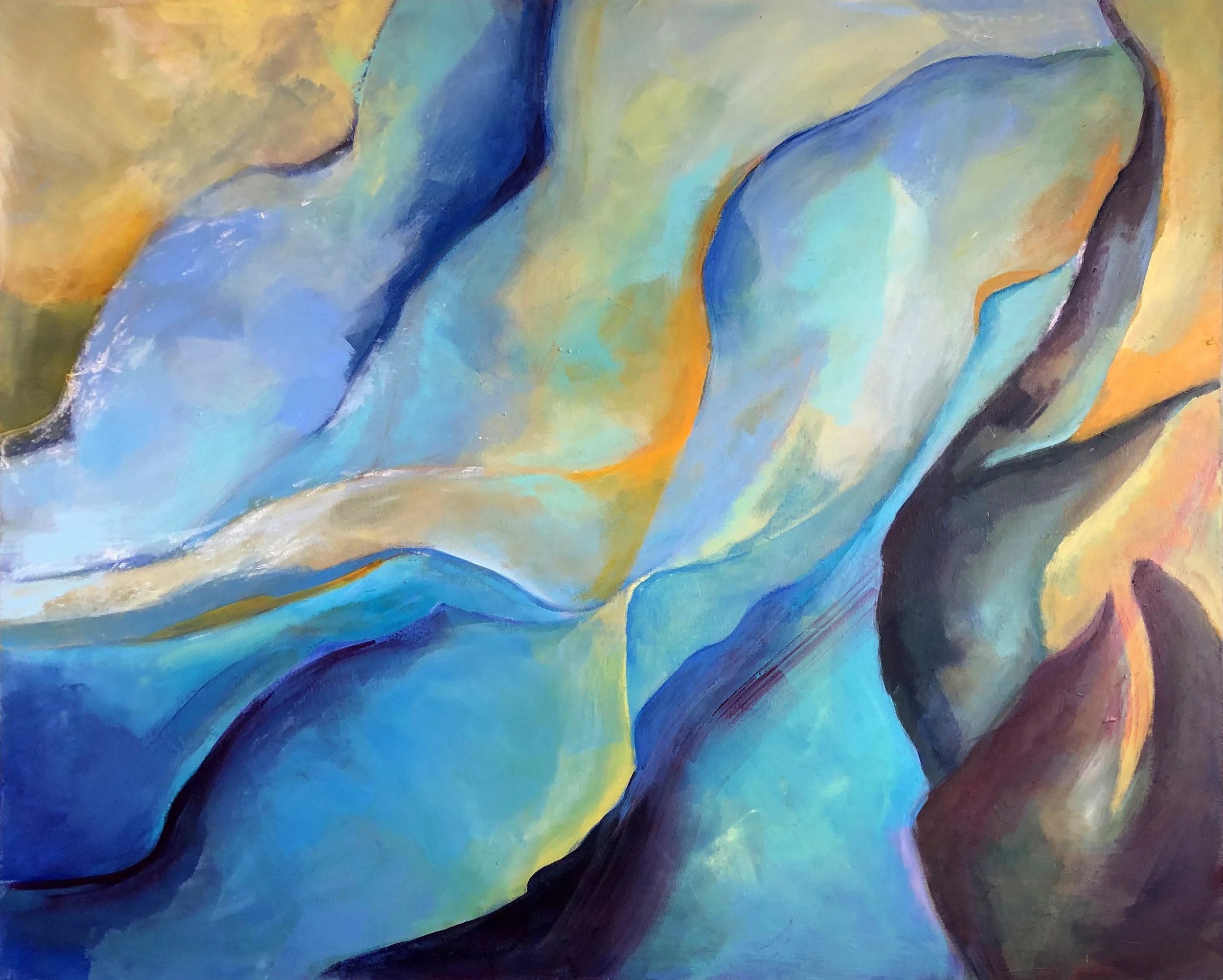 METAMORFOSI 2019, 100 x 120 cm, acrilico su tela