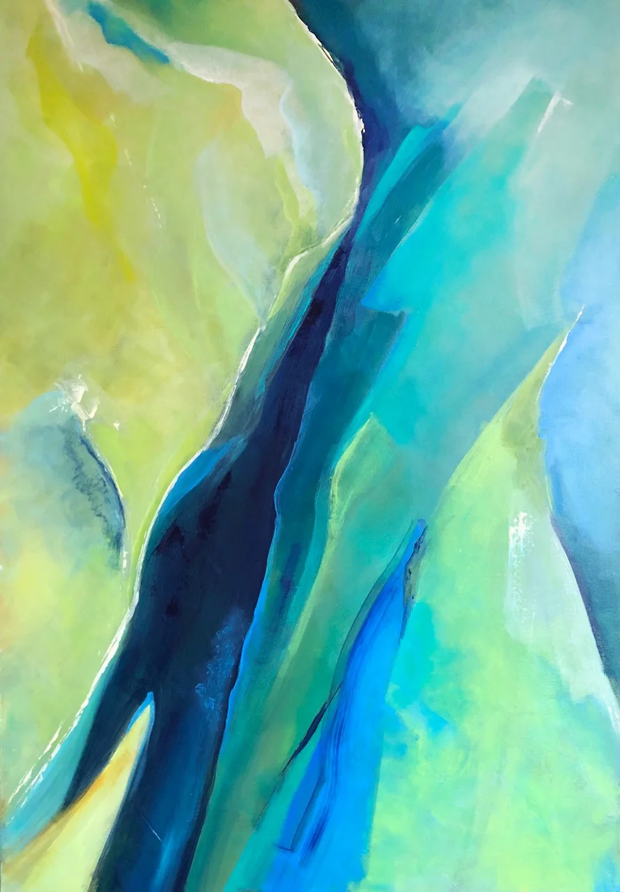 RIVELAZIONE, 2019, acrilico su tela, 70x100 cm